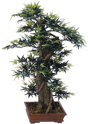33 inch mini maple artificial bonsai