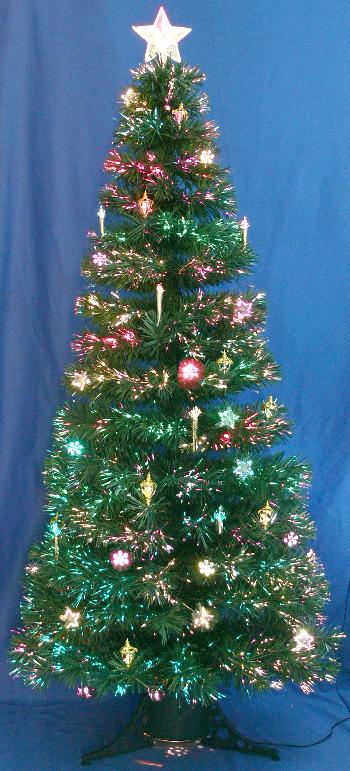 fiber optic Christmas tree