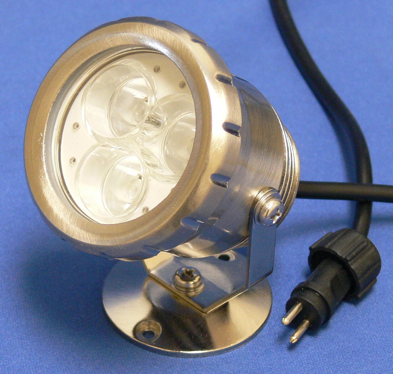 Pond Light Underwater Submersible Lights 4 Pack Multi-color Dimmable